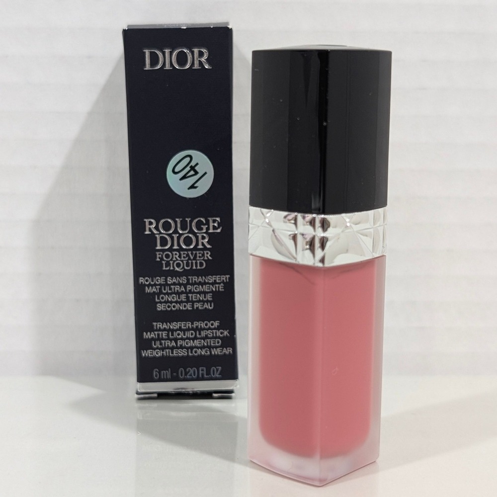 Dior Rouge Dior Forever Liquid Matte Lipstick 458 Forever Paris 6ml 0.20oz NIB